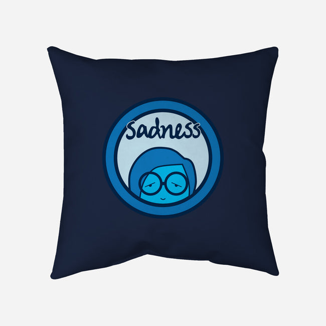 Sadness-None-Non-Removable Cover w Insert-Throw Pillow-paulagarcia