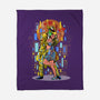 The Mask Kiss-None-Fleece-Blanket-zascanauta