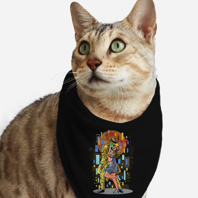 The Mask Kiss-Cat-Bandana-Pet Collar-zascanauta