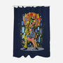 The Mask Kiss-None-Polyester-Shower Curtain-zascanauta