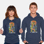 The Mask Kiss-Unisex-Pullover-Sweatshirt-zascanauta