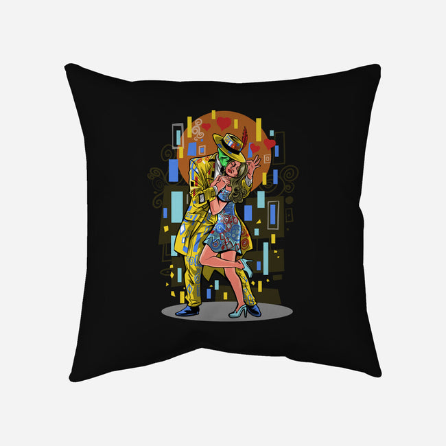 The Mask Kiss-None-Removable Cover w Insert-Throw Pillow-zascanauta