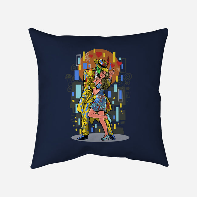 The Mask Kiss-None-Removable Cover w Insert-Throw Pillow-zascanauta