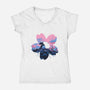 Sakura Spirit-Womens-V-Neck-Tee-IKILO