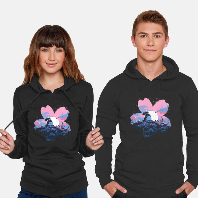 Sakura Spirit-Unisex-Pullover-Sweatshirt-IKILO