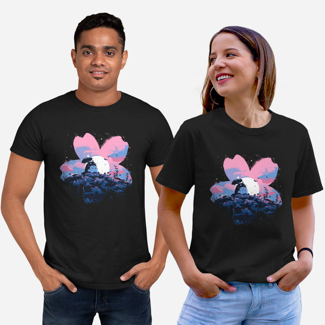 Sakura Spirit-Unisex-Basic-Tee-IKILO