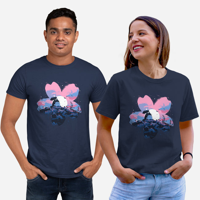 Sakura Spirit-Unisex-Basic-Tee-IKILO