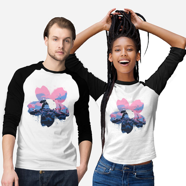 Sakura Spirit-Unisex-Baseball-Tee-IKILO