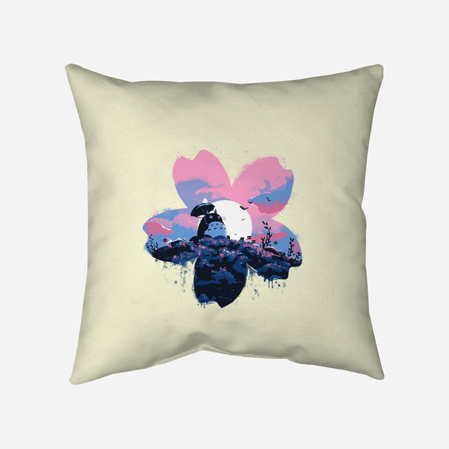 Sakura Spirit-None-Non-Removable Cover w Insert-Throw Pillow-IKILO