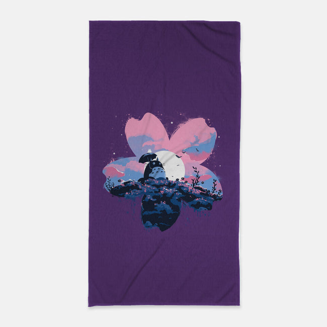 Sakura Spirit-None-Beach-Towel-IKILO