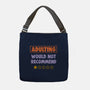 Adulting Would Not Recommend-None-Adjustable Tote-Bag-koalastudio