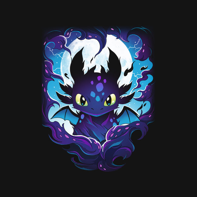 Darkness Dragon-None-Fleece-Blanket-Vallina84