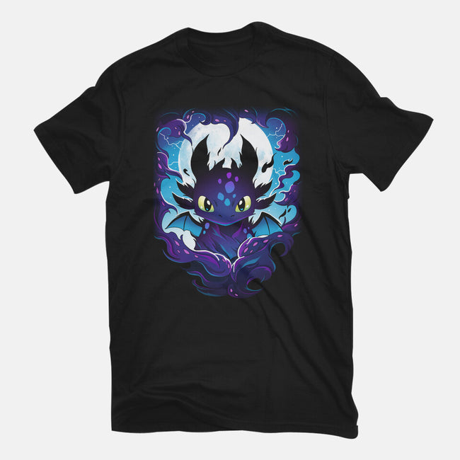 Darkness Dragon-Womens-Basic-Tee-Vallina84