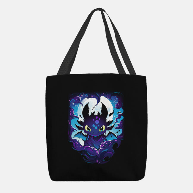 Darkness Dragon-None-Basic Tote-Bag-Vallina84