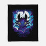 Darkness Dragon-None-Fleece-Blanket-Vallina84