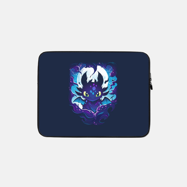 Darkness Dragon-None-Zippered-Laptop Sleeve-Vallina84