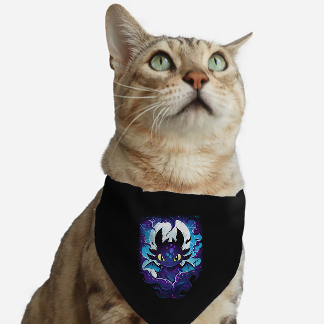 Darkness Dragon-Cat-Adjustable-Pet Collar-Vallina84