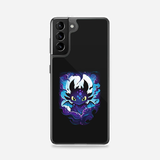 Darkness Dragon-Samsung-Snap-Phone Case-Vallina84