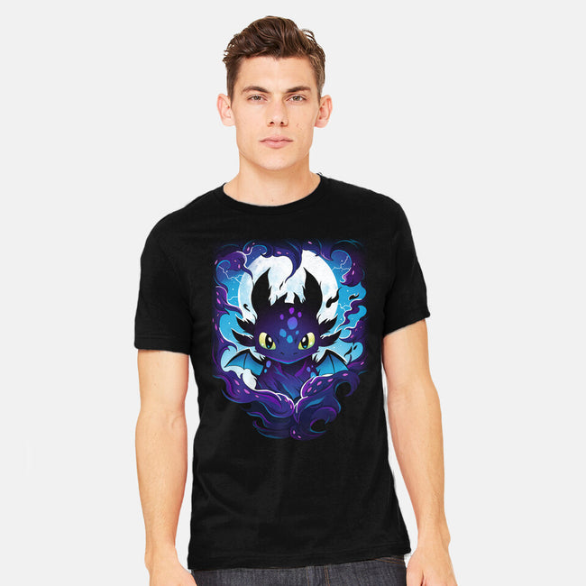 Darkness Dragon-Mens-Heavyweight-Tee-Vallina84