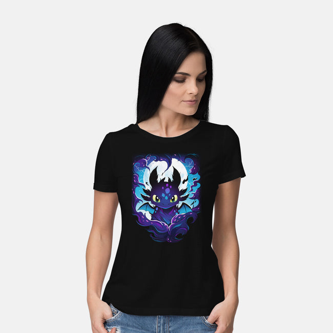 Darkness Dragon-Womens-Basic-Tee-Vallina84