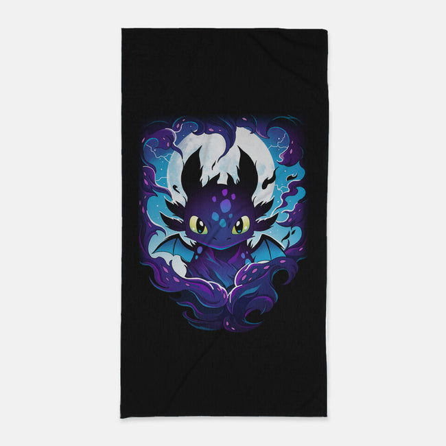 Darkness Dragon-None-Beach-Towel-Vallina84