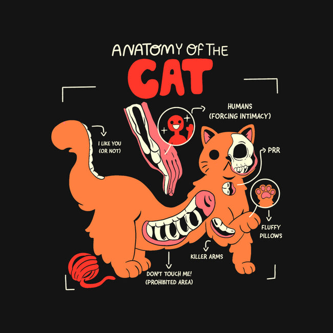 Anatomy Of The Cat-None-Adjustable Tote-Bag-yumie