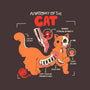 Anatomy Of The Cat-None-Fleece-Blanket-yumie