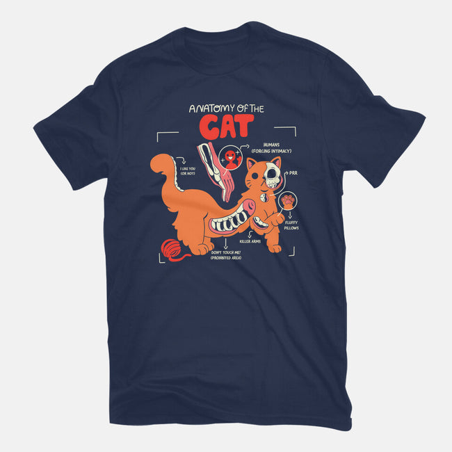 Anatomy Of The Cat-Mens-Basic-Tee-yumie