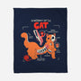 Anatomy Of The Cat-None-Fleece-Blanket-yumie