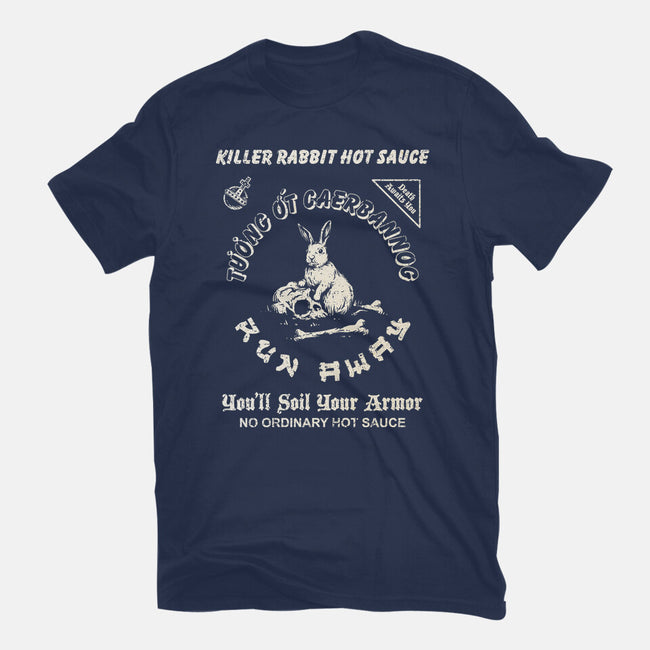 Killer Rabbit Hot Sauce-Womens-Basic-Tee-kg07