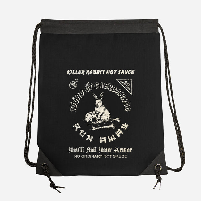 Killer Rabbit Hot Sauce-None-Drawstring-Bag-kg07