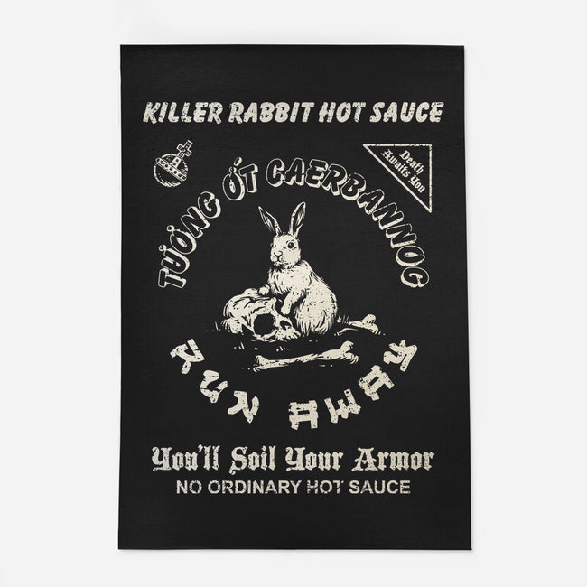 Killer Rabbit Hot Sauce-None-Outdoor-Rug-kg07