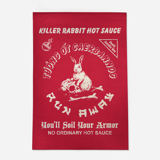 Killer Rabbit Hot Sauce-None-Outdoor-Rug-kg07