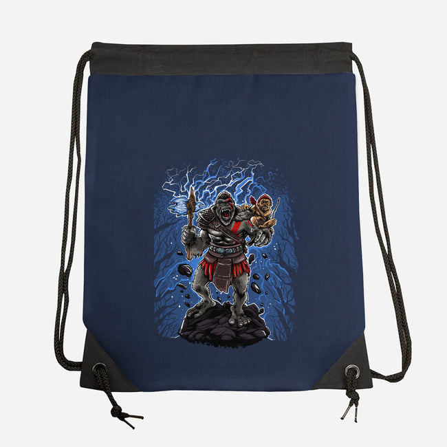 King Of War-None-Drawstring-Bag-zascanauta