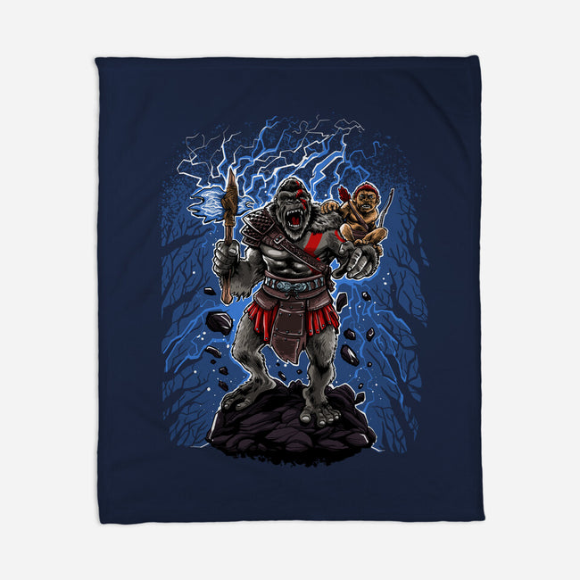 King Of War-None-Fleece-Blanket-zascanauta