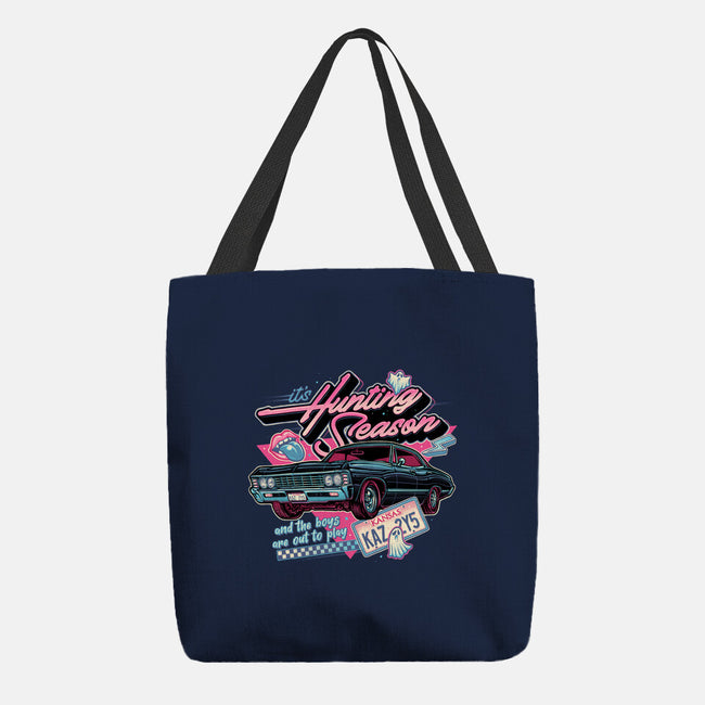 Hunting Season-None-Basic Tote-Bag-glitchygorilla