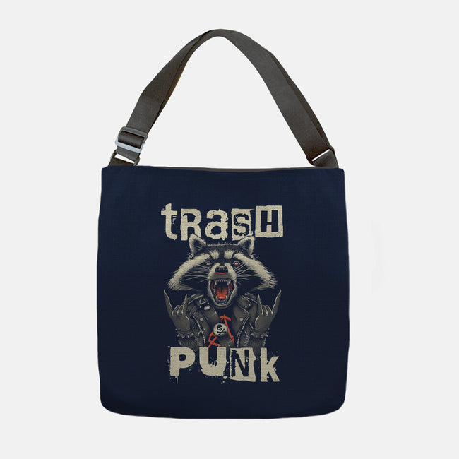 Trasher Punk-None-Adjustable Tote-Bag-vp021