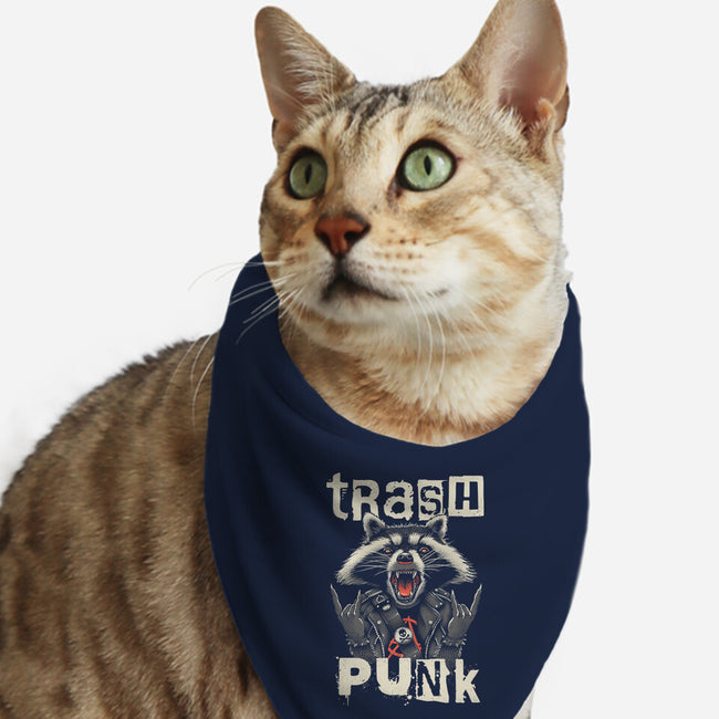 Trasher Punk-Cat-Bandana-Pet Collar-vp021