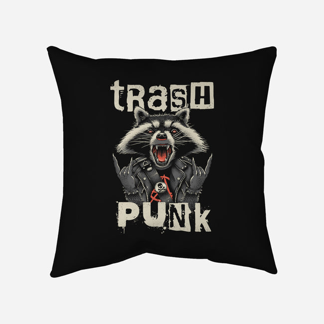 Trasher Punk-None-Non-Removable Cover w Insert-Throw Pillow-vp021