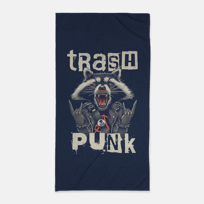 Trasher Punk-None-Beach-Towel-vp021