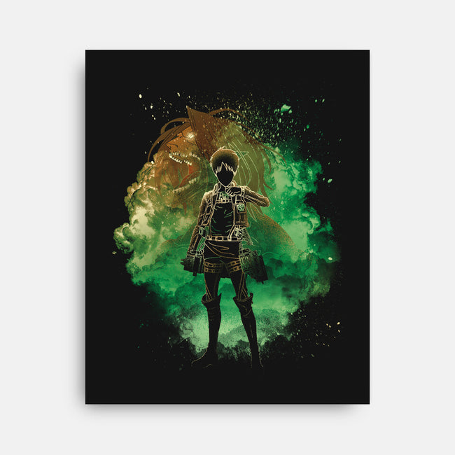 Soul Of The Attack Titan-None-Stretched-Canvas-Donnie