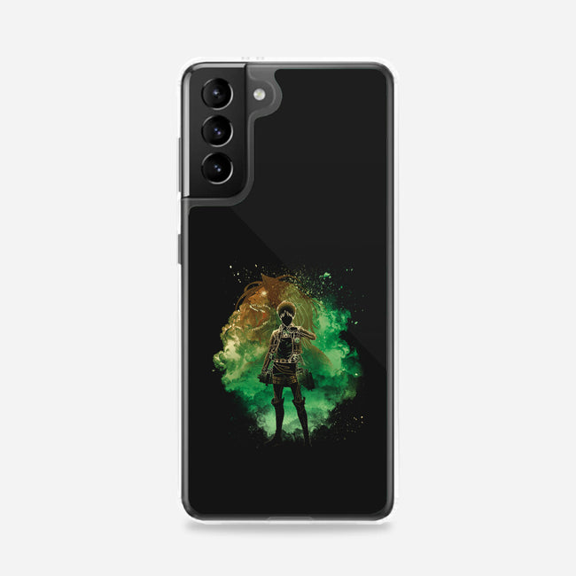 Soul Of The Attack Titan-Samsung-Snap-Phone Case-Donnie