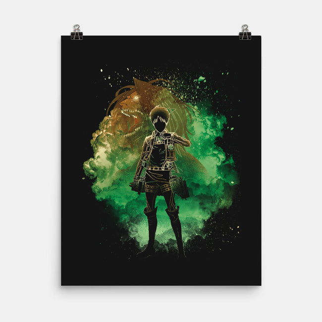 Soul Of The Attack Titan-None-Matte-Poster-Donnie