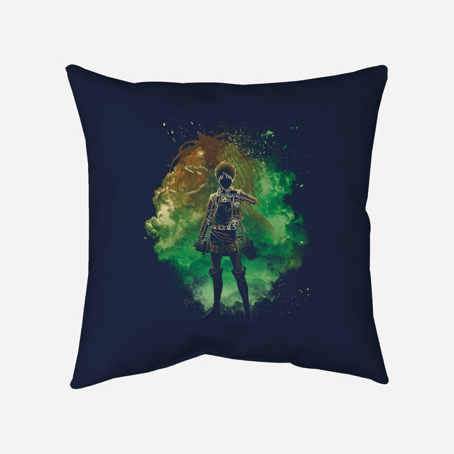 Soul Of The Attack Titan-None-Non-Removable Cover w Insert-Throw Pillow-Donnie