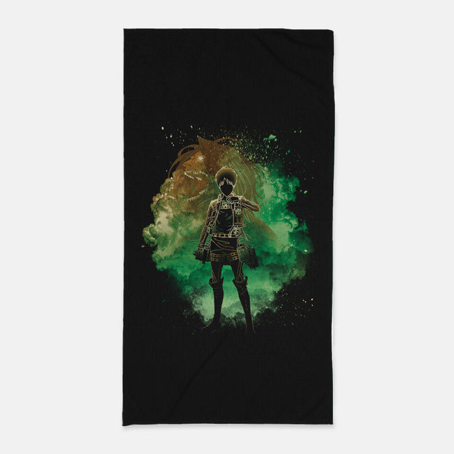 Soul Of The Attack Titan-None-Beach-Towel-Donnie