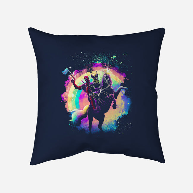 Merc Unicorn-None-Removable Cover w Insert-Throw Pillow-Donnie