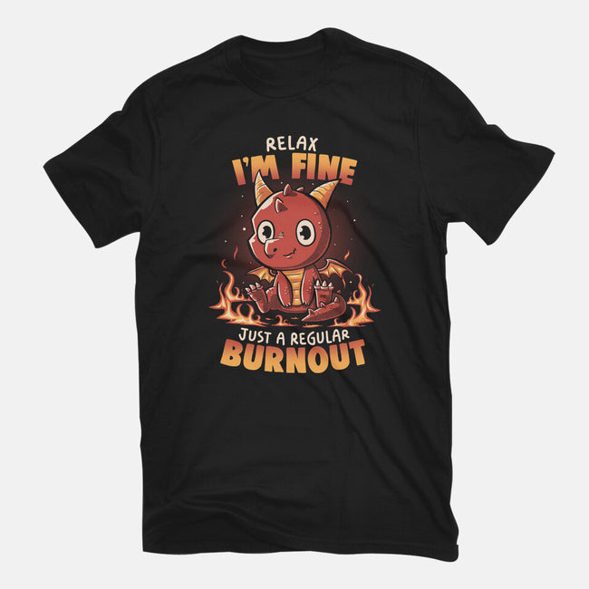 Burnout Dragon-Mens-Heavyweight-Tee-koalastudio