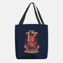 Burnout Dragon-None-Basic Tote-Bag-koalastudio