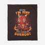 Burnout Dragon-None-Fleece-Blanket-koalastudio