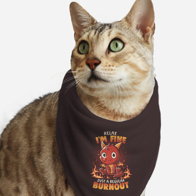 Burnout Dragon-Cat-Bandana-Pet Collar-koalastudio